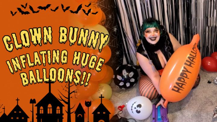 Inflating HUGE doll and airship balloons