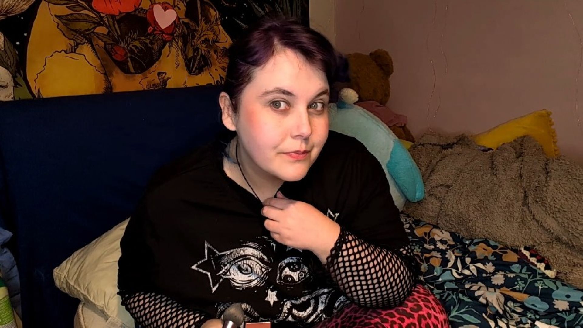 Nurse bunny makeup part 1