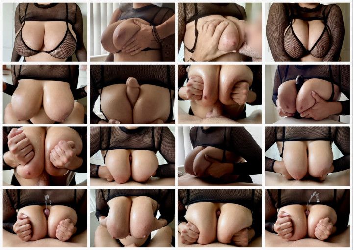 Sofia's Black Mesh Bikini Tittyfuck