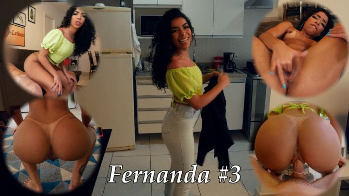 Fernanda 3 Dance - naked Brazilian tight booty shake + twerk