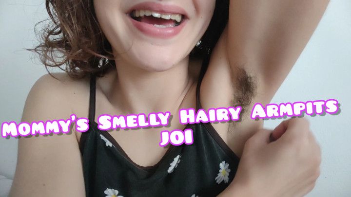 Step-Mommy's Smelly Hairy Armpits JOI and Cum Countdown
