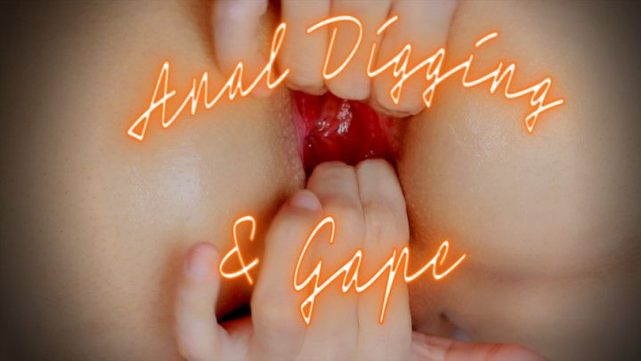 Anal Fingering - Gape, Stretching & Farts