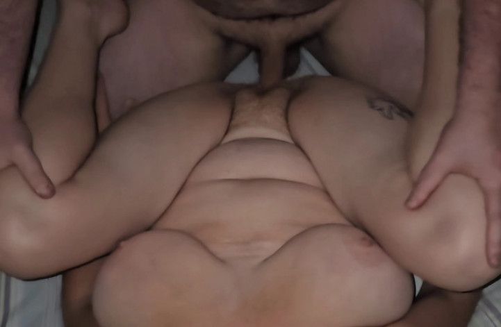 Big Titty Milf Takes Creampie in Her Hairy Pussy