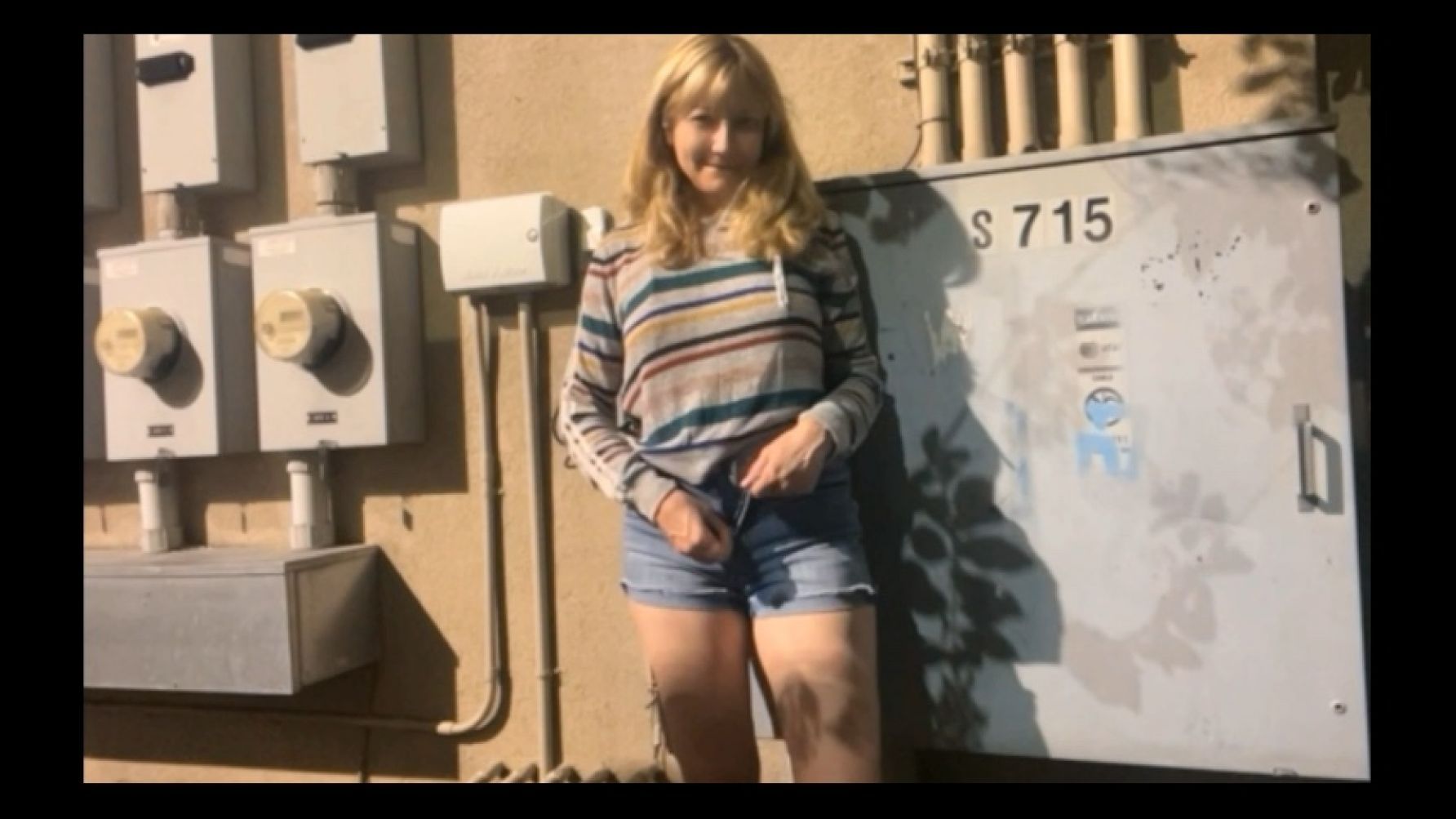 Seen Naked and Masturbating in Public by Walker