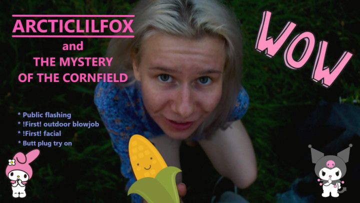 Step-Daddy's girl Arcticlilfox loves to give blowjobs outdoors