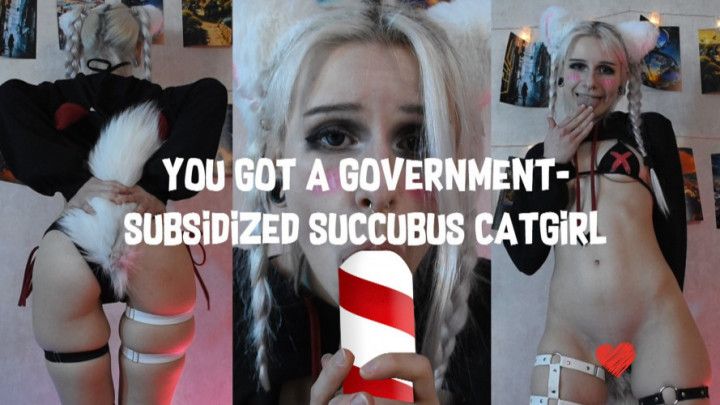 You Got a Government-Subsidized Succubus Catgirl