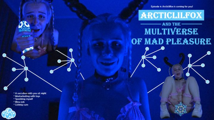 Little succubus visits step-Daddy's dream to steal all his cum