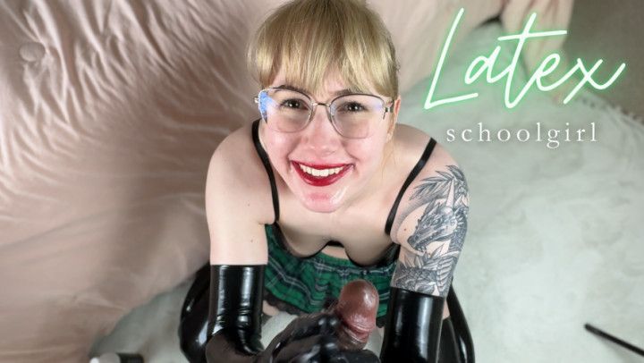 Latex Handjob
