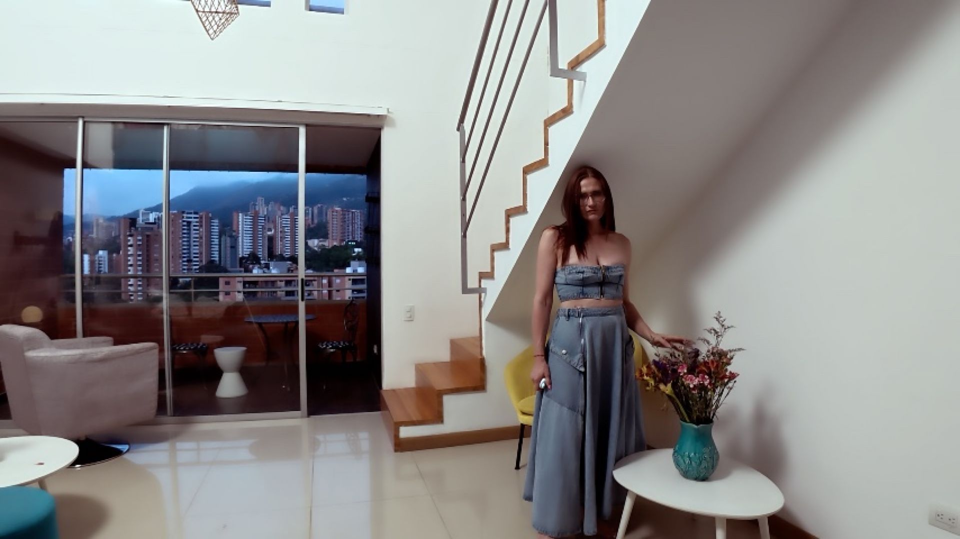 SFW Come Look At My Flowers