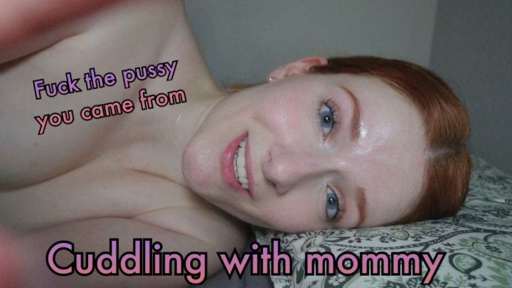 Cuddling with step-Mommy