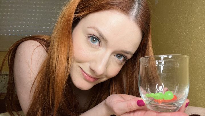 Giantess shrinks you and your gf at the bar