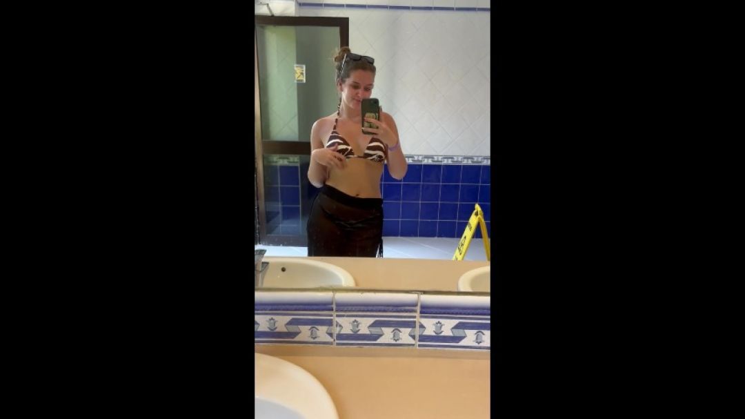 Playing in the Pool Toilets at my Hotel