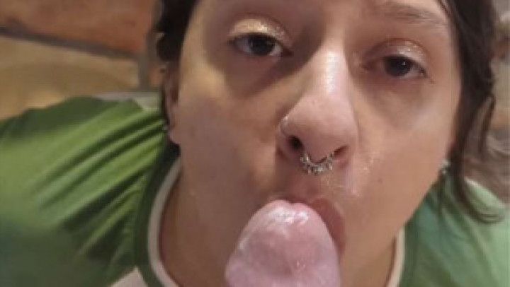 After Breakfast Throatfucking with step-Daddy Pt 1