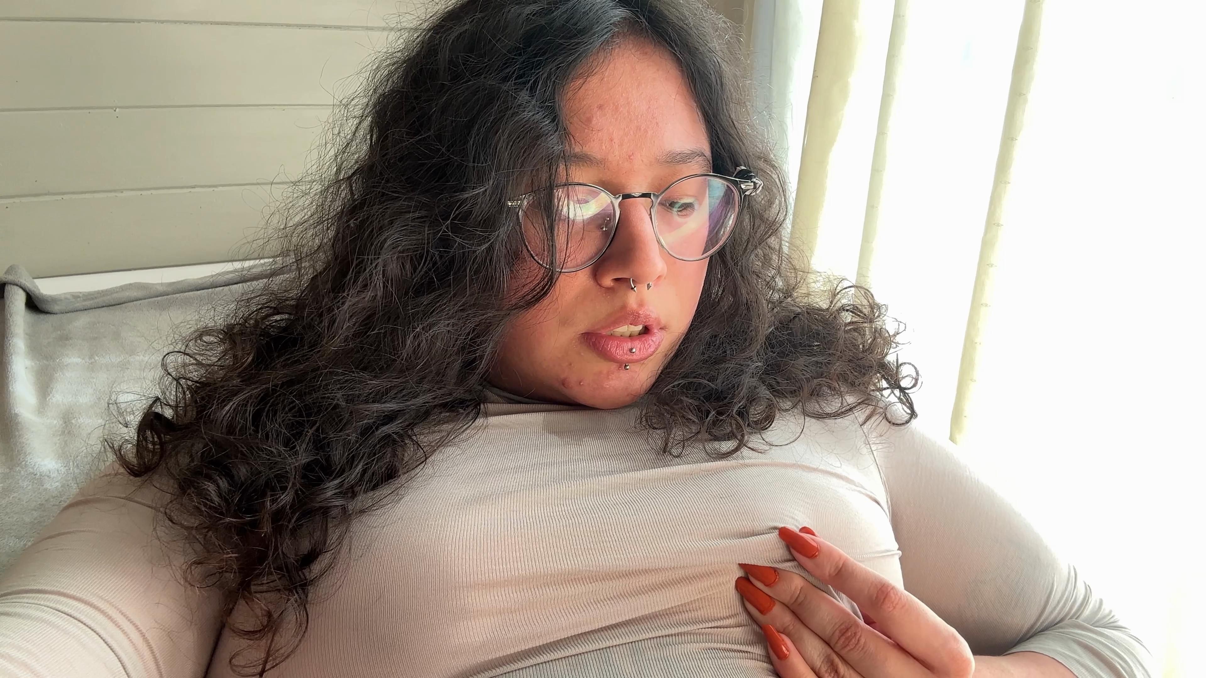 Feeling myself on my revealing clothes