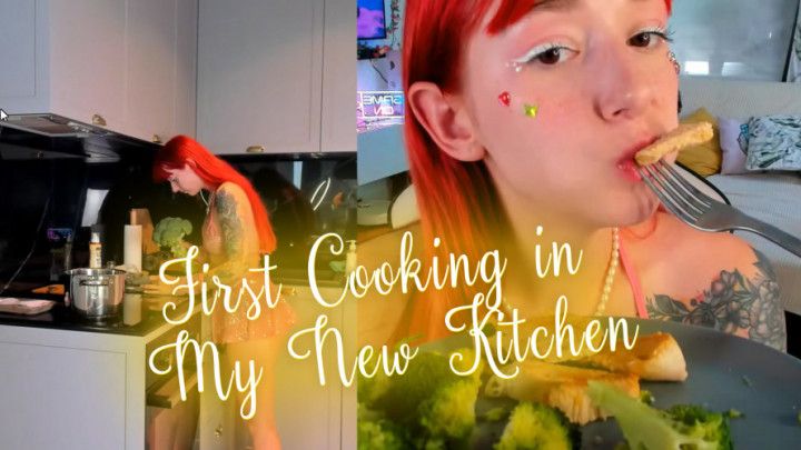 First Cooking in My New Kitchen