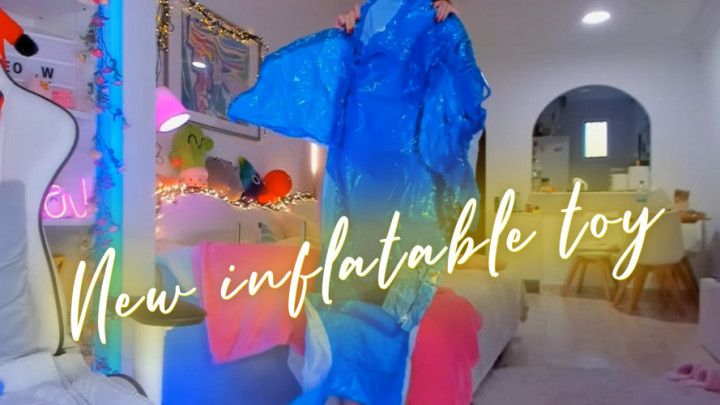 My new inflatable toy unboxing