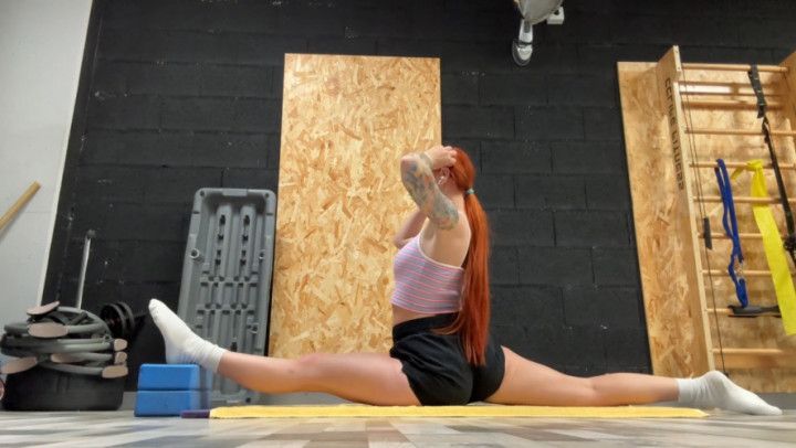 My stretching training