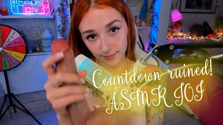 Countdown ruined! ASMR JOI