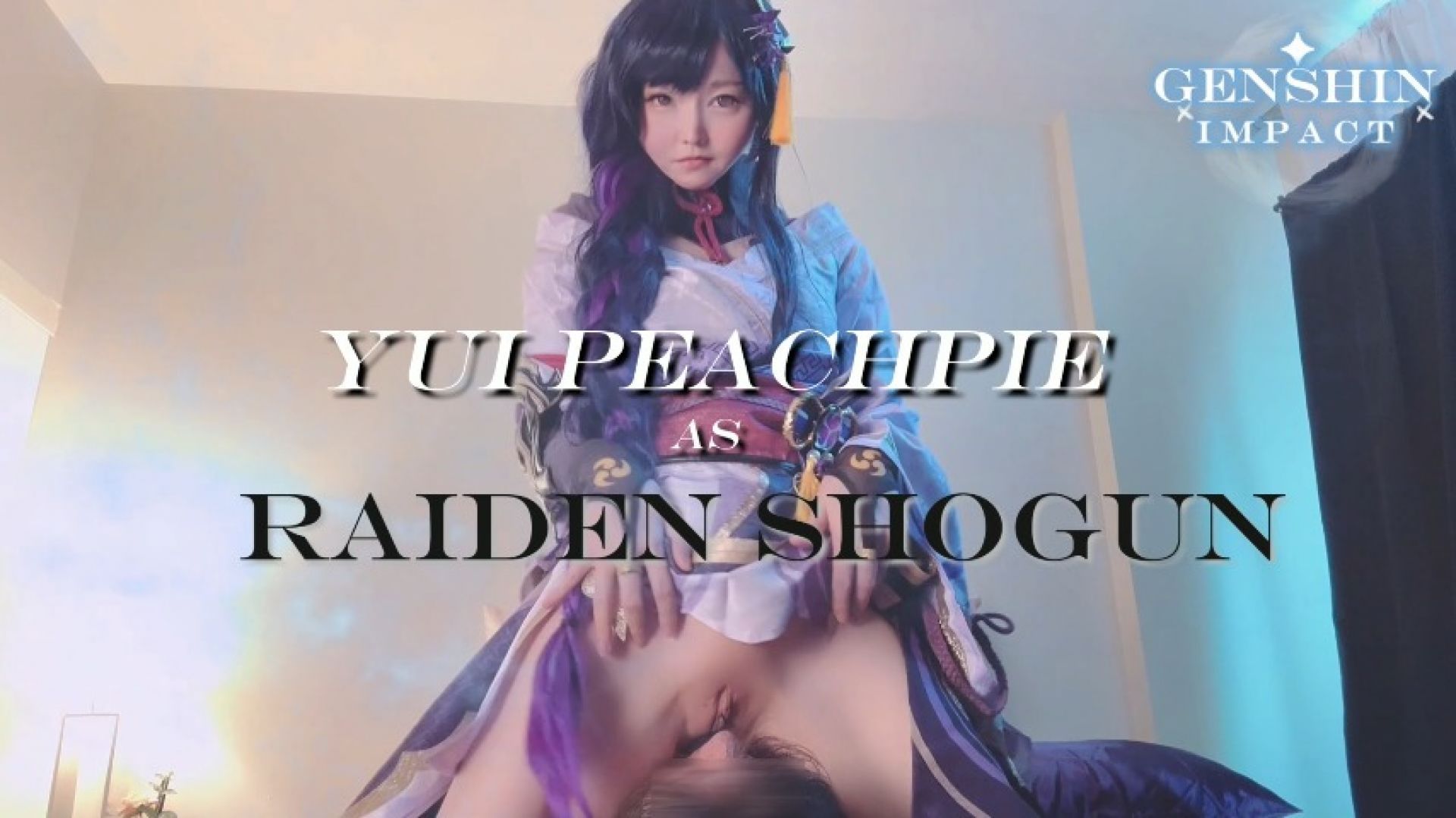 Raiden Shogun From Genshin Impact Face Sitting Squirting