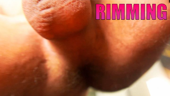 RIMMING STRAIGHT Friends Ass