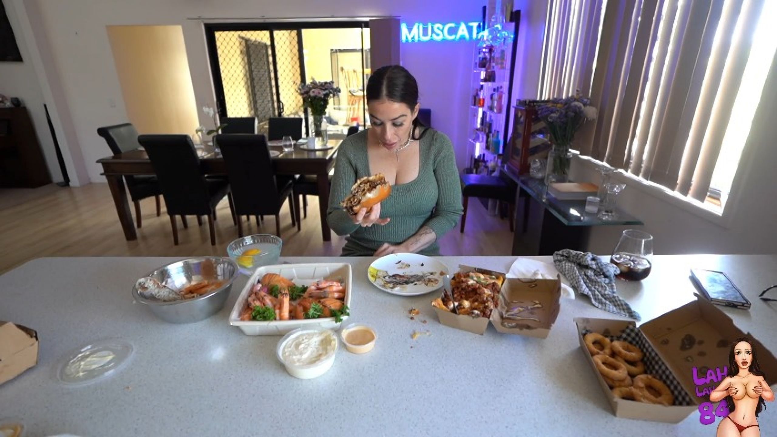 Mukbang with step-mommy Part 7