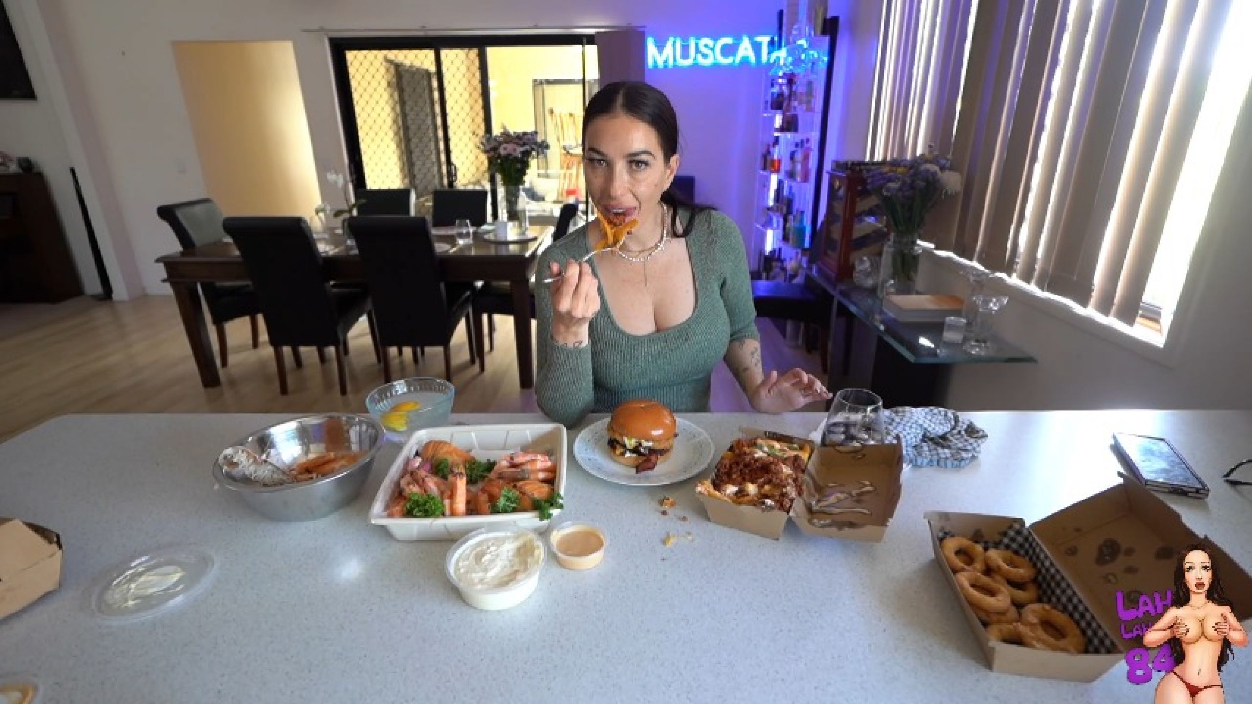 Mukbang with step-mommy Part 6