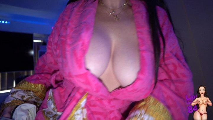 Step-Mommy jerks step-sons little dick for the first time