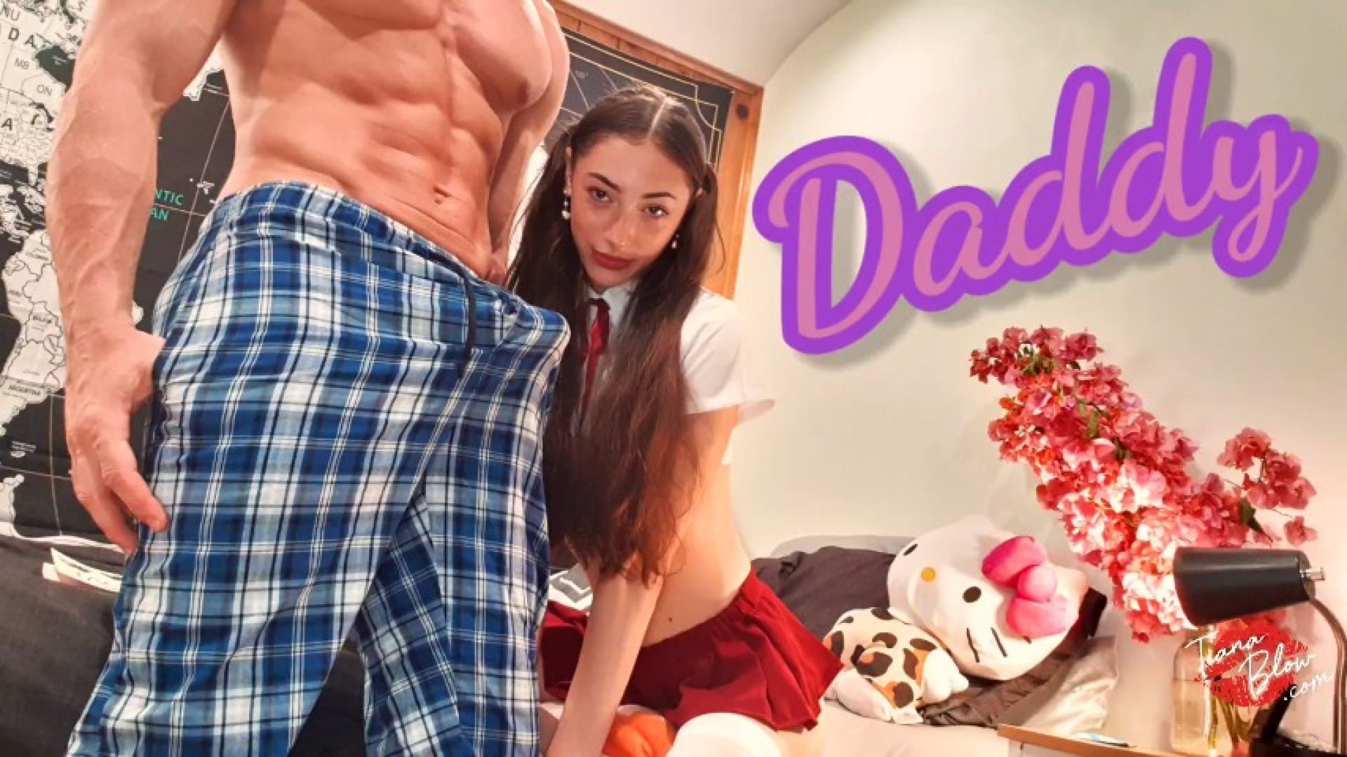 Tiana Blow 18 yr old step-Daddys Girl Roleplay used for Rough Sex