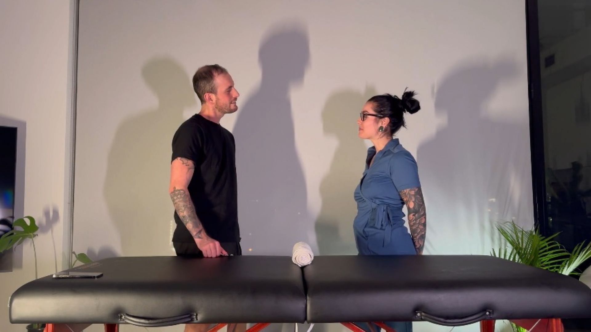 Happy ending creampie massage &amp; body slides