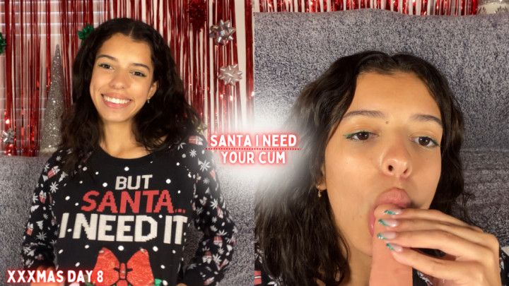 Santa I Need Your Cum: POV BJ - XXXmas Day 8 4K