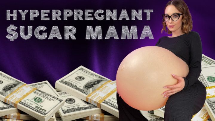 Hyperpregnant Sugar Mama - Scientist Pregnant with Multiples