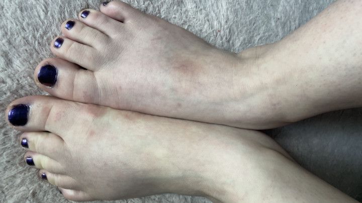 Painting My Toenails Purple