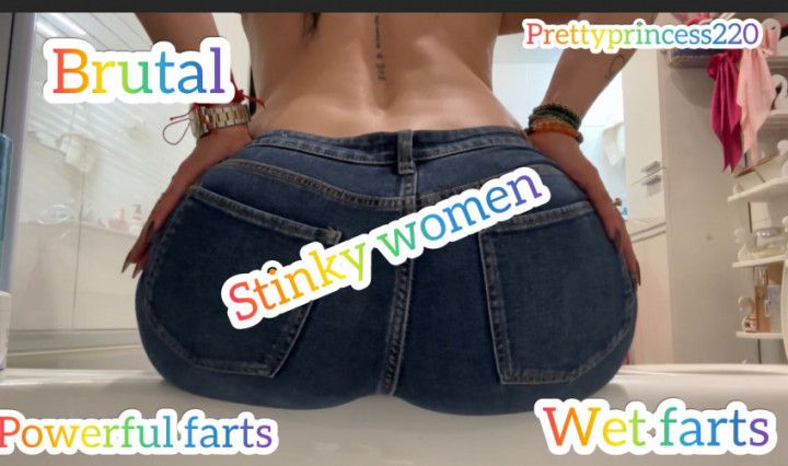 Powerful Farts in Jeans