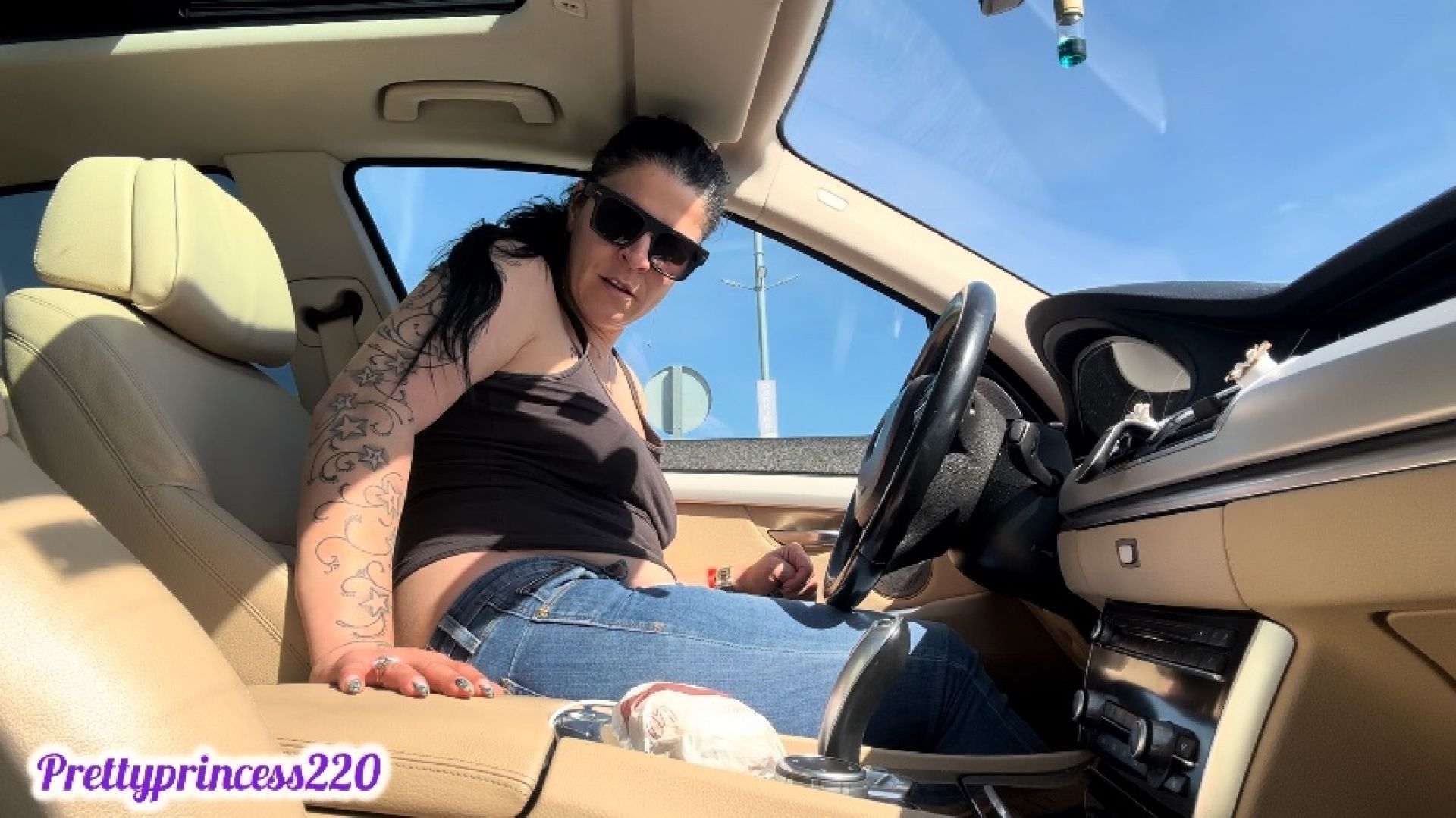 farting and driving my car