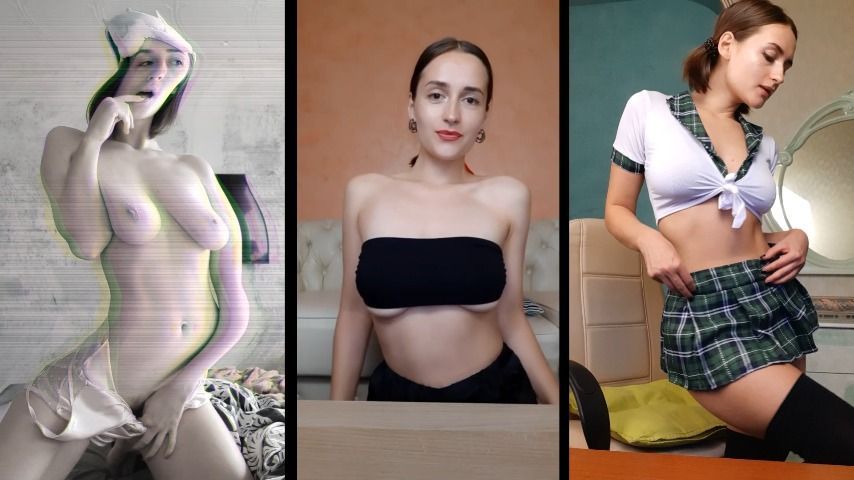 BUSTY HORNY WET SLOPPY HAIRY FETISH SUB