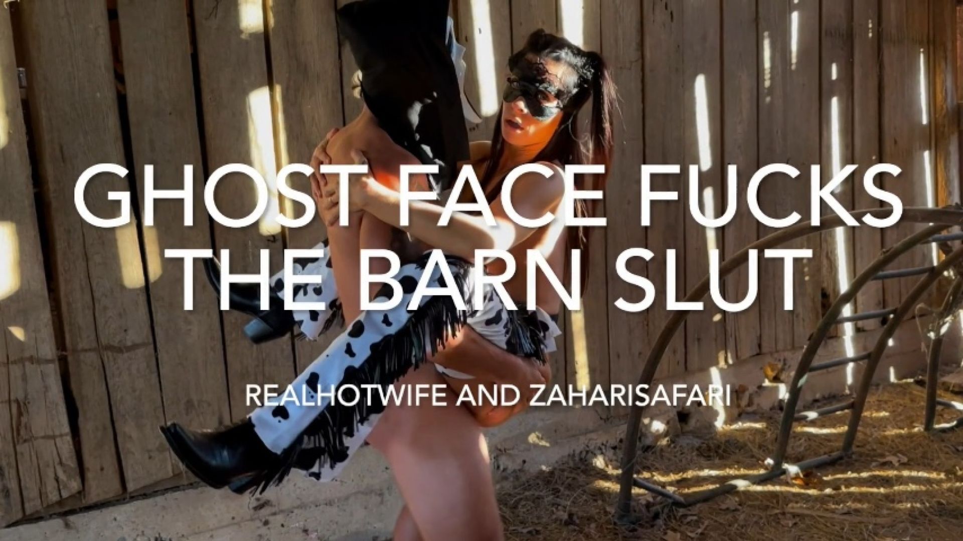 Ghost Face Fucks Barn Slut