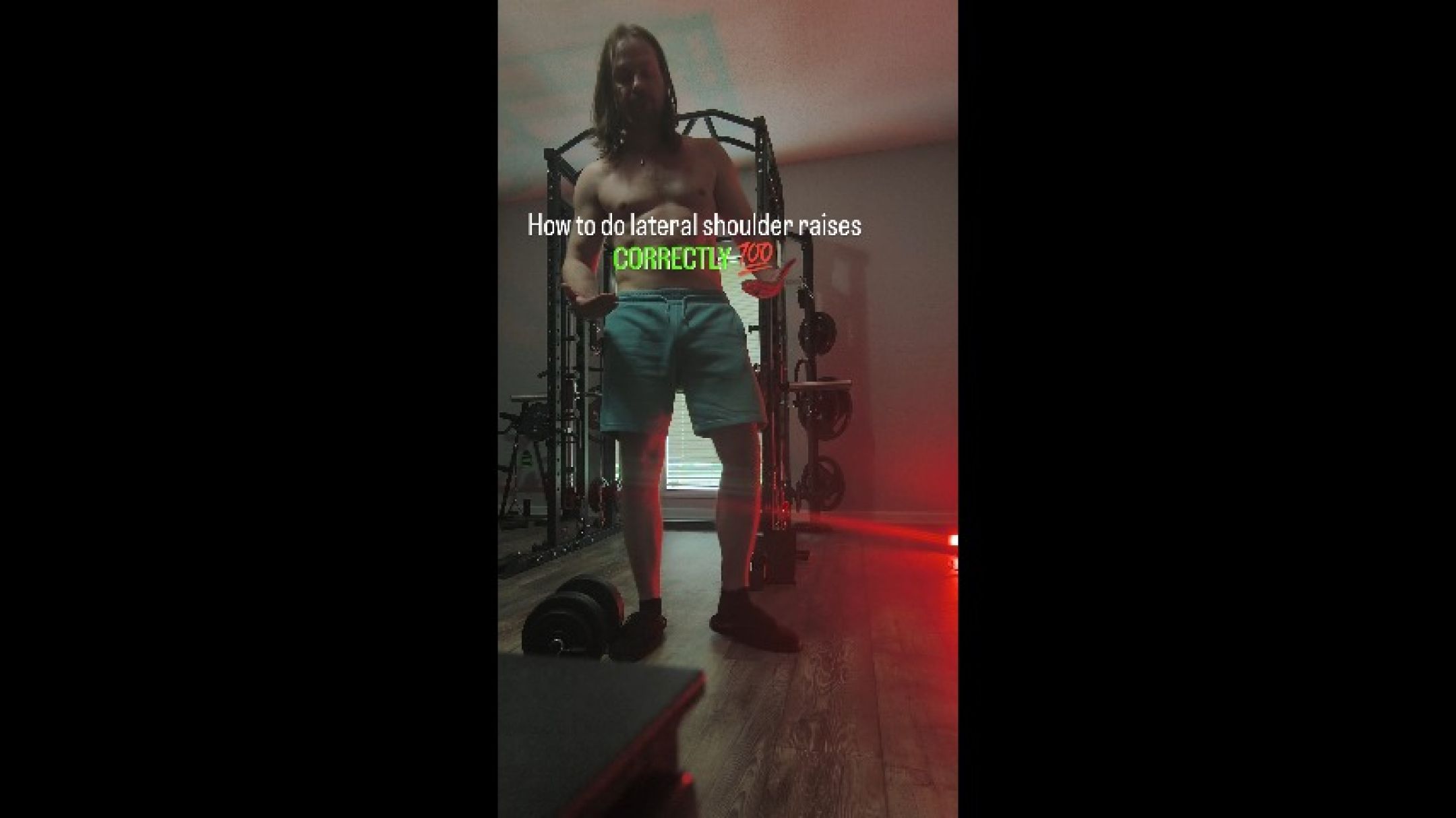 How to do lateral shoulder raises CORRECTLY