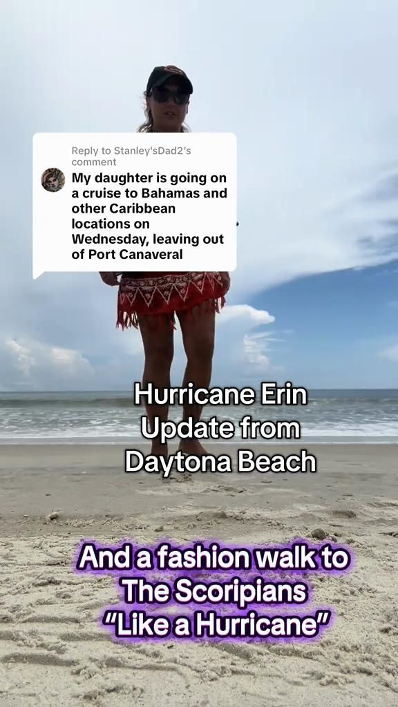 Hurricane Erin update from Daytona Beach