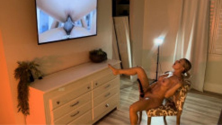 Masturbating to BBC Porn