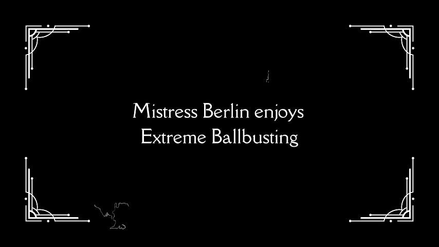 Extreme CBT and Ball Busting
