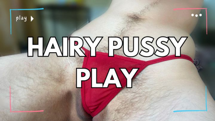 Hairy Pussy Play