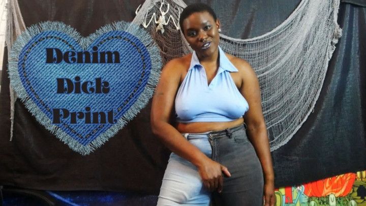 Denim Dick Print