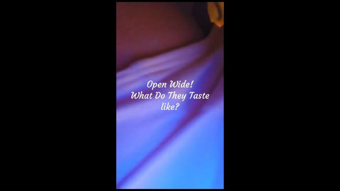 Tell Me what they taste like