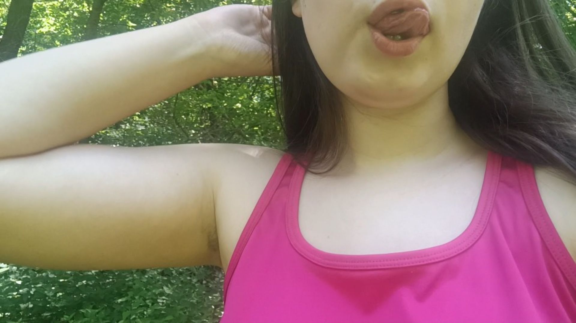 Pissing on Nature 3 Times Striptease Tits and Ass