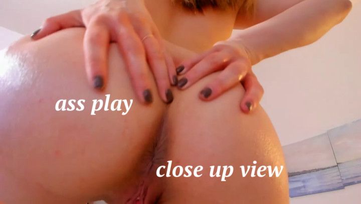 ass play close up