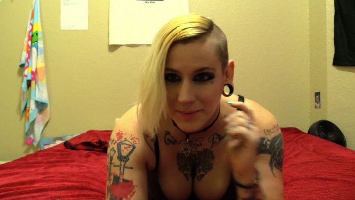 Jynx Hollywood 22 Tattoo Porn Star Webcam Strip &amp; Dildo Play