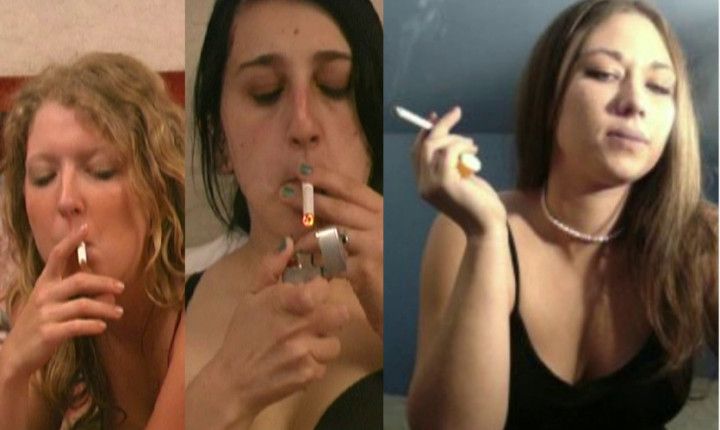 Samara Mae Cara, Tracy Solo Smoking - 3-Part Series