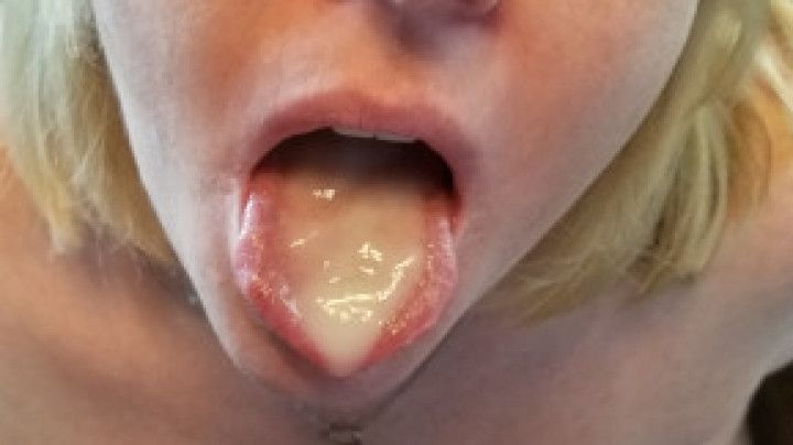 My first CUM EATING COMPILATION