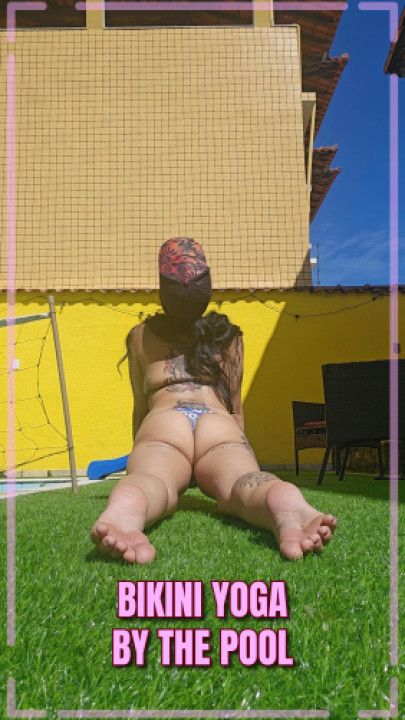 Good Morning Yoga with Your Bikini step-Mommy