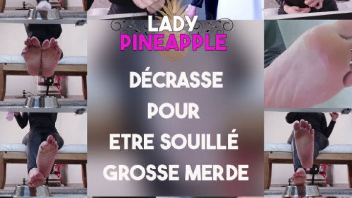 Décrasse pour être souillé grosse merde